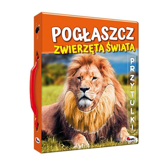 MO145-3 "Pogłaszcz zwierzątko na łące" Książka sensoryczna Awm Wydawnictwo