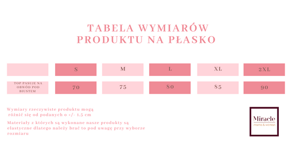 700 Top bawełniany do karmienia Miracle - biały