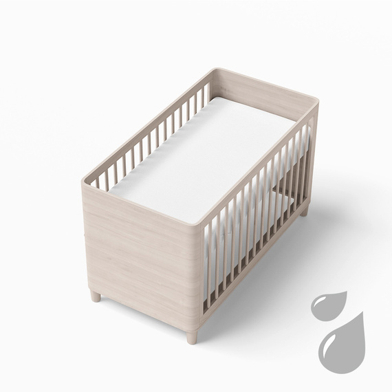 Eevi Prześcieradło dziecięce nieprzemakalny - biały