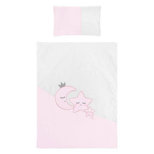 "MAGICZNE GWIAZDKI" Pościel 3-elementy Belisima - turkus