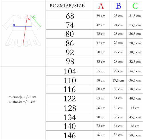 209166 Rosy Nicol Sukienka bawełniana