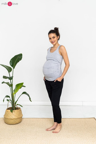 Spodnie Milk&Love dresowe joggersy czarny