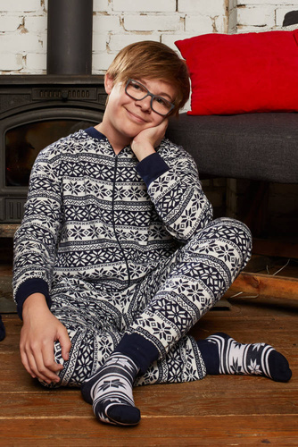 Alaska Italian Fashion Kombinezon dla dziecka - granatowy