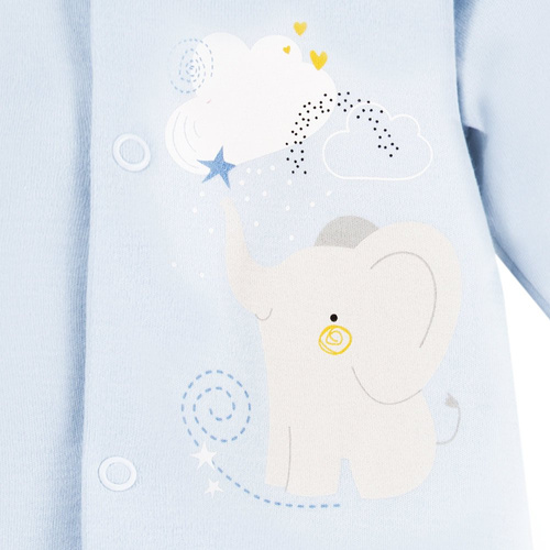 Mellow Ewa Klucze Pajac dla dziewczynki - niebieski