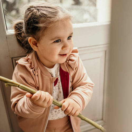 Bloom Eevi Dres dziewczęcy, komplet - beżowy