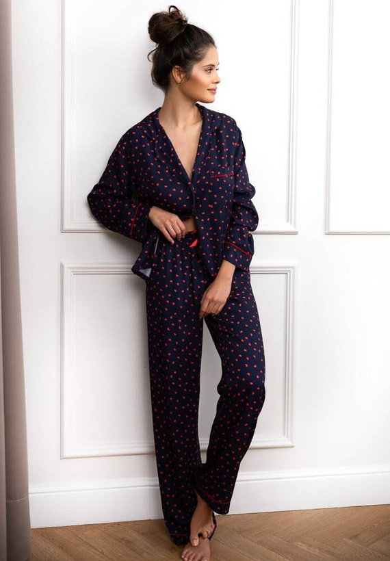 Sophia Piżama damska Sensis -granatowy
