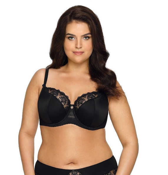 1921 Półusztywniany Biustonosz MAXI Ava - granatowy