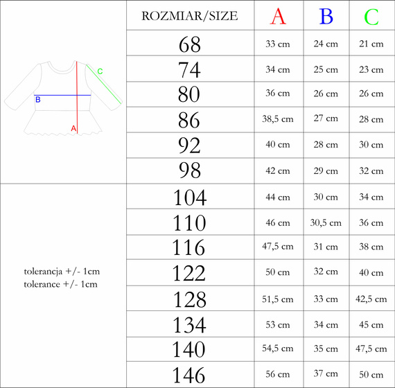 209139 Rosy Nicol Bluzka z długim rękawem