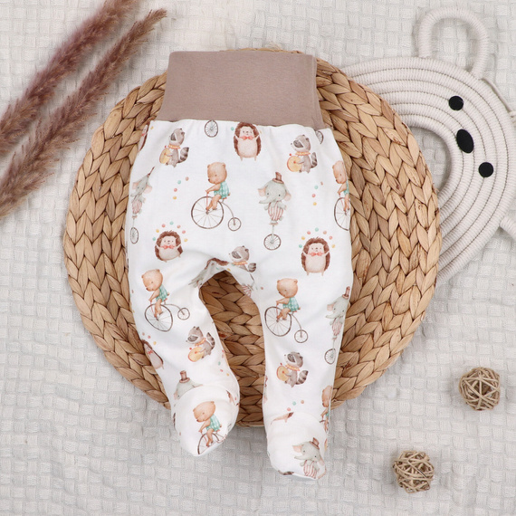 ABN-5590 Circus Pośpiechy niemowlęce Nini – 100% bawełna organiczna, miękkie i antyalergiczne