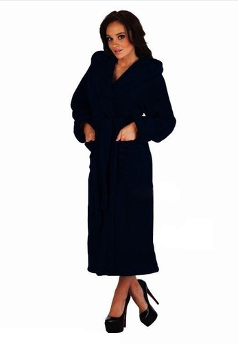 807 Luna II Długi Szlafrok Damski Forex - Granat