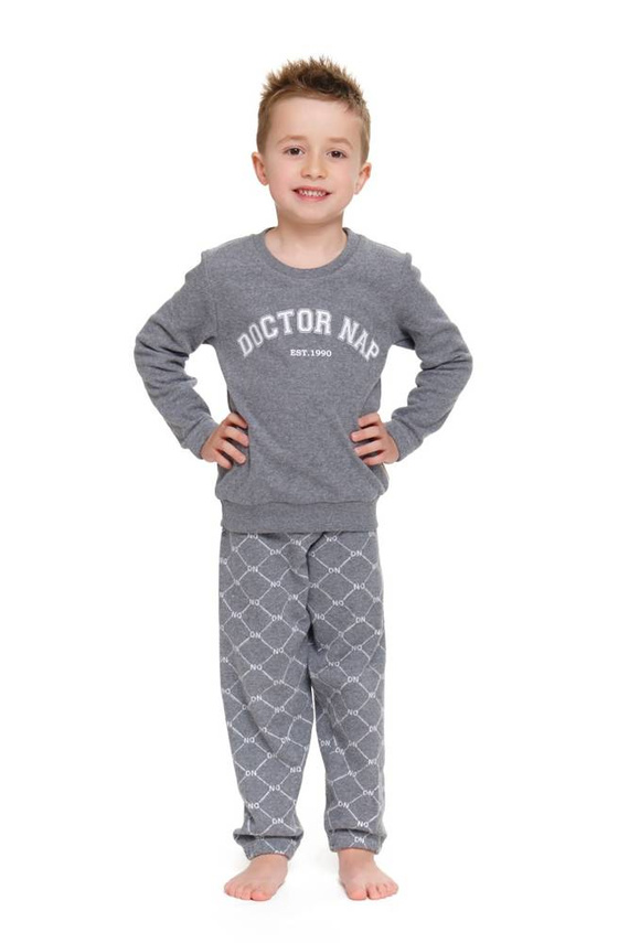 Piżama dziecięca 5243 Unisex Doctor Nap - grey