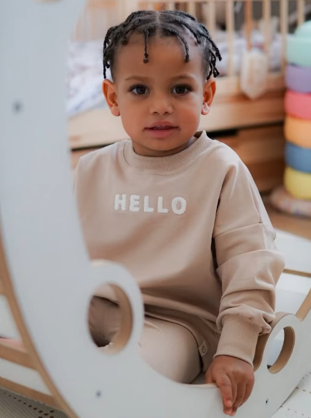 Hello Bluza dresowa Yosoy - karmelowy 