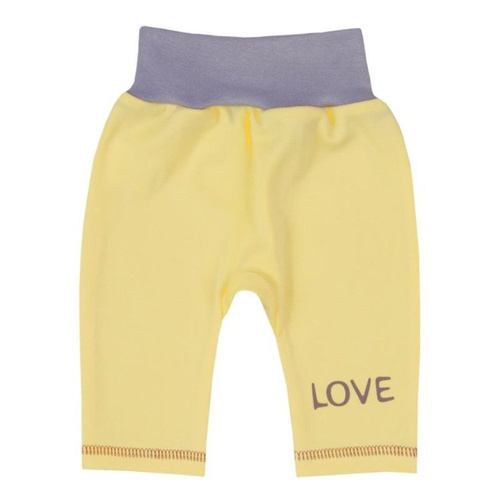 Spodenki bawełniane "LOVE" Terjan - różowy