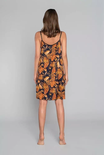 Monstera koszula damska, wąskie ramiączko Italia Fashion - druk