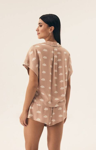 42645 Nubes Piżama Damska Henderson - sand