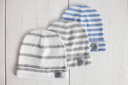 4247B "Greco" Czapeczka niemowlęca Makoma biały