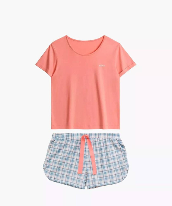 NLP-497 Piżama Damska Atlantic-koralowy