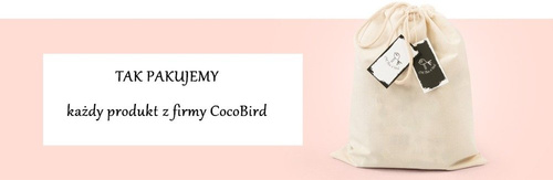 Mufka do wózka zimowa Baleriny - Light pink Cocobird jasny róż