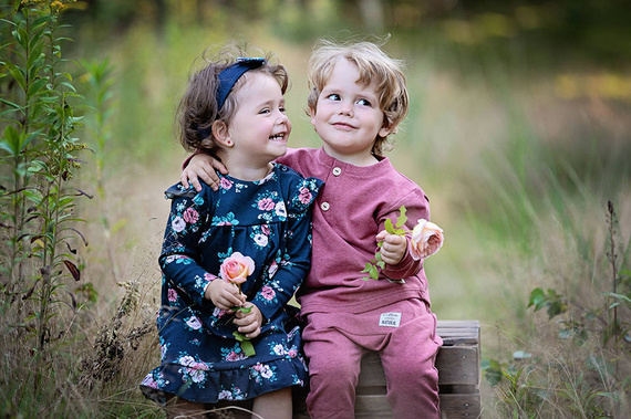 "Rose Bonica" Makoma Sukienka z falbanką