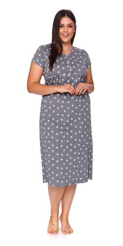 Koszula Nocna 4119 Doctor Nap - dark grey