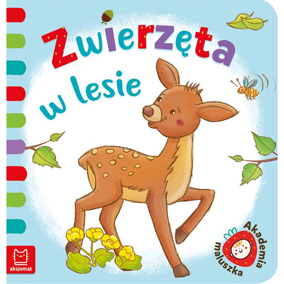 AKS897-0 "Zwierzęta w lesie" Książeczka Aksjomat 
