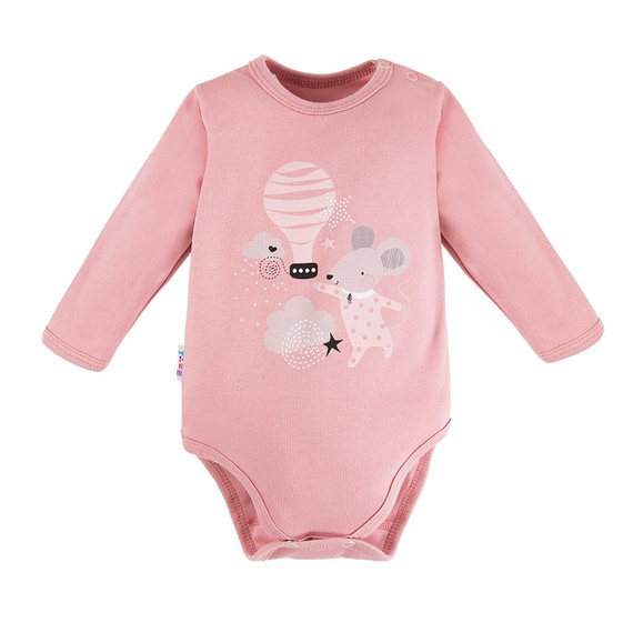 Mellow Ewa Klucze Body z długim rękawem - róż