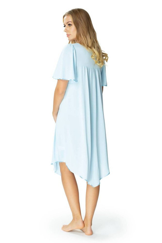 388 Józefina halka koszula nocna damska Mewa niebieski