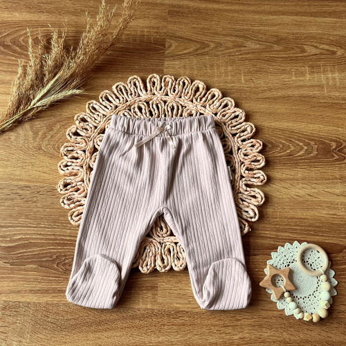 PDAG015 EkoBaby Mamatti Półśpiochy niemowlęce - beżowy