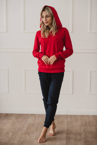 Milk Please Milk&Love bluza do karmienia czerwony