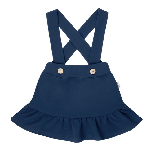 Spódniczka na szelkach 169495 Nicol - granatowy