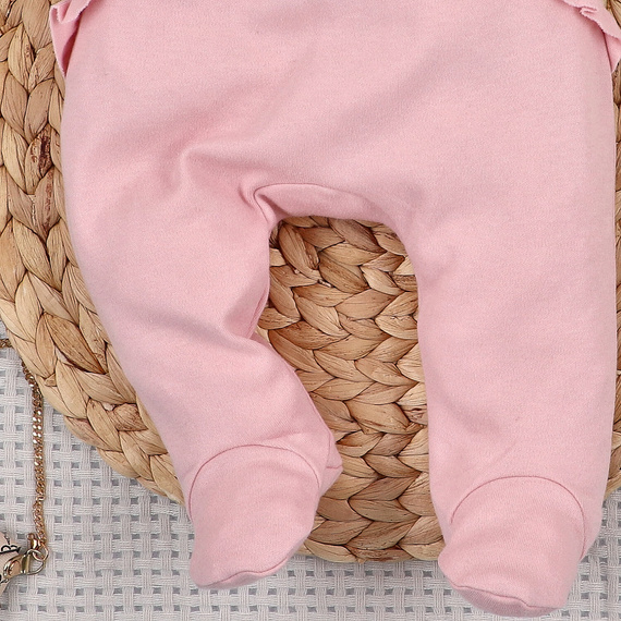 ABN-5699 Nini Półśpiochy Niemowlęce Małe Myszki 100% Bawełna Organiczna