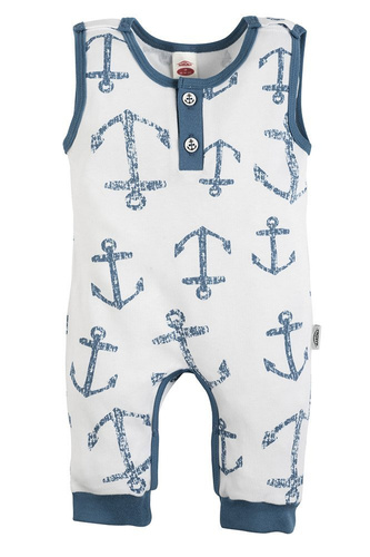 "BLUE SEA" Makoma Ogrodniczki biały