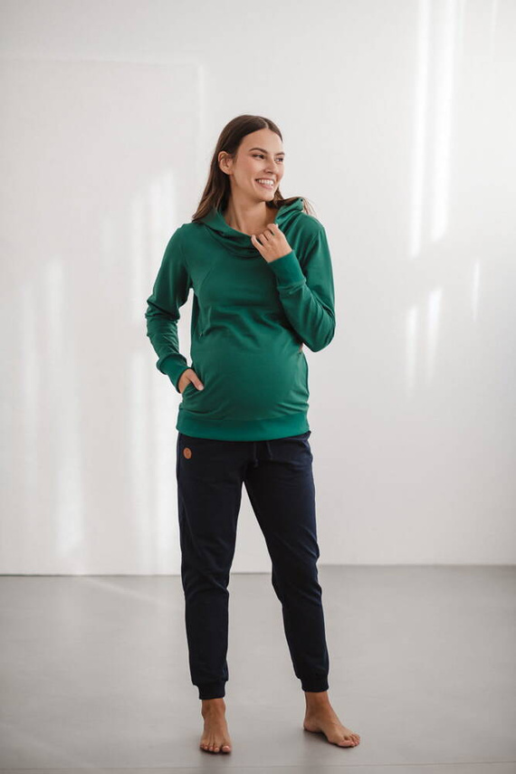 Milk Please Milk&Love bluza do karmienia butelkowa zieleń