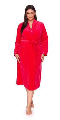 Szlafrok damski Doctor Nap SWO.1078- hot pink