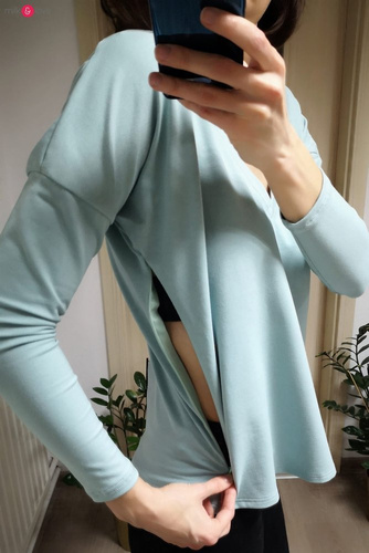 Two Ways Milk&Love bluzka ciążowa i do karmienia miętowy