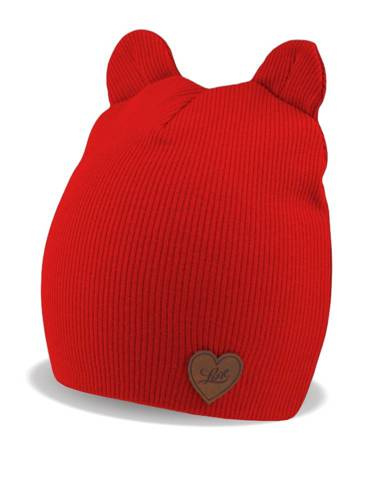 CP002 Girl Noviti Czapka dla dziewczynki - 05 czerwony