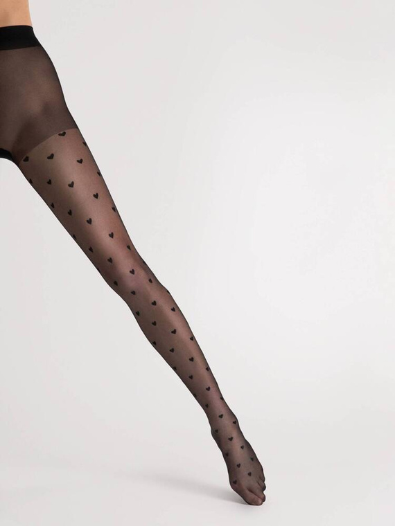 G 5960 Love Potion 15 den Rajstopy Fiore black