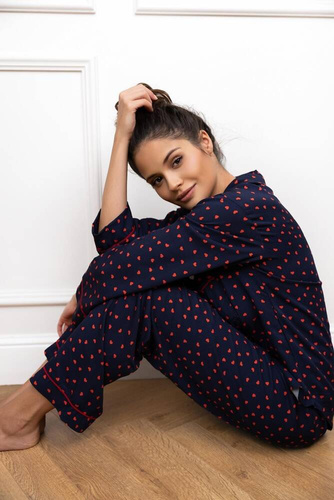 Sophia Piżama damska Sensis -granatowy