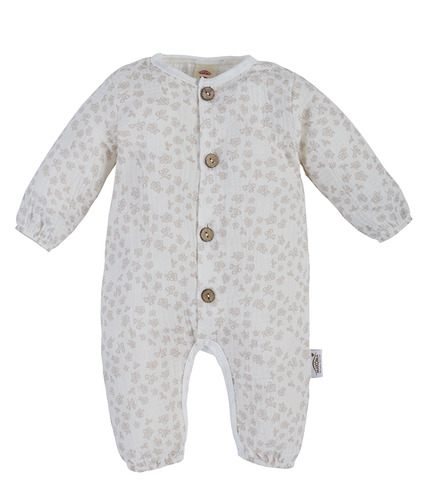 "Rose Flower"  Makoma Pajac muślinowy