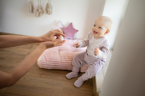 Hello Pinokio Body z długim rękawem - różowy