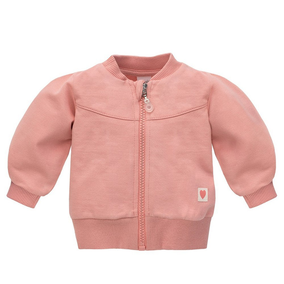 Bluza Rozpinana Dziecięca "Spring Light" Pinokio -różowy