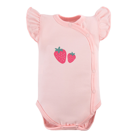 Strawberry & Love Eevi Body kopertowe z krótkim rękawem