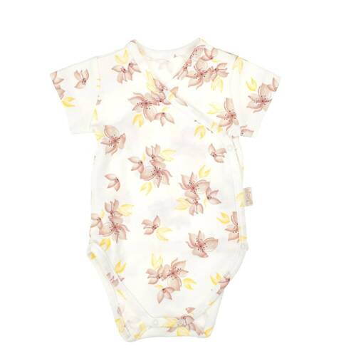 203094 Lou Nicol Kopertowe Body z krótkim rękawem