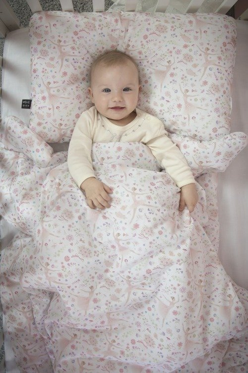 Komplet pościeli z wypełnieniem Baleriny CocoBird