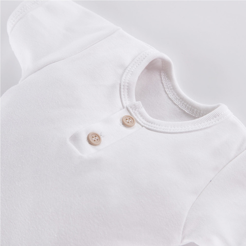 Pacific Eevi Body polo z krótkim rękawem - biały