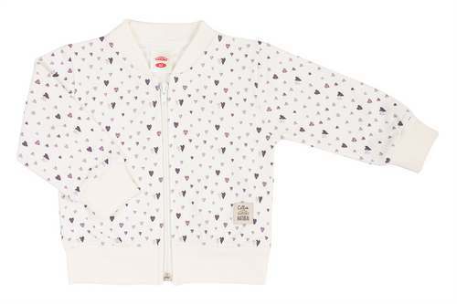 "Hearts Lilac" Makoma Dres niemowlęcy