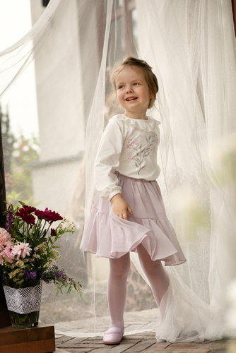 Charlotte Pinokio Spódniczka dziewczęca - fiolet