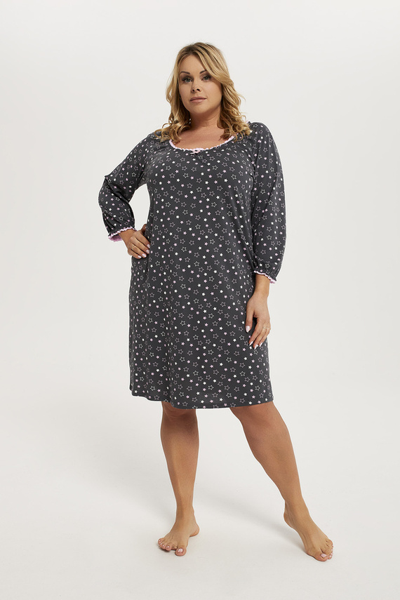 Antilia koszula nocna 3/4 rękaw Italian Fashion - druk