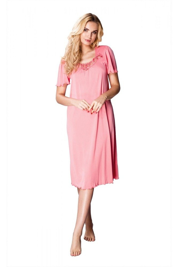 4112 Beatriz halka koszula nocna damska Mewa burgundowy