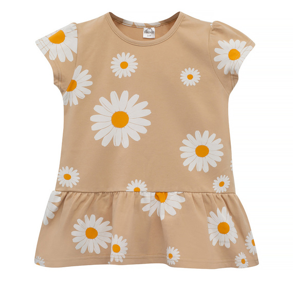 Daisy Pinokio Tunika z nadrukiem - beżowa
